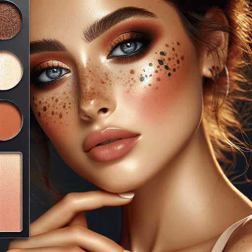Kombinasi Sempurna: Faux Freckles, Ombre Eyeshadow, dan Highlighter Cair untuk Makeup Harian